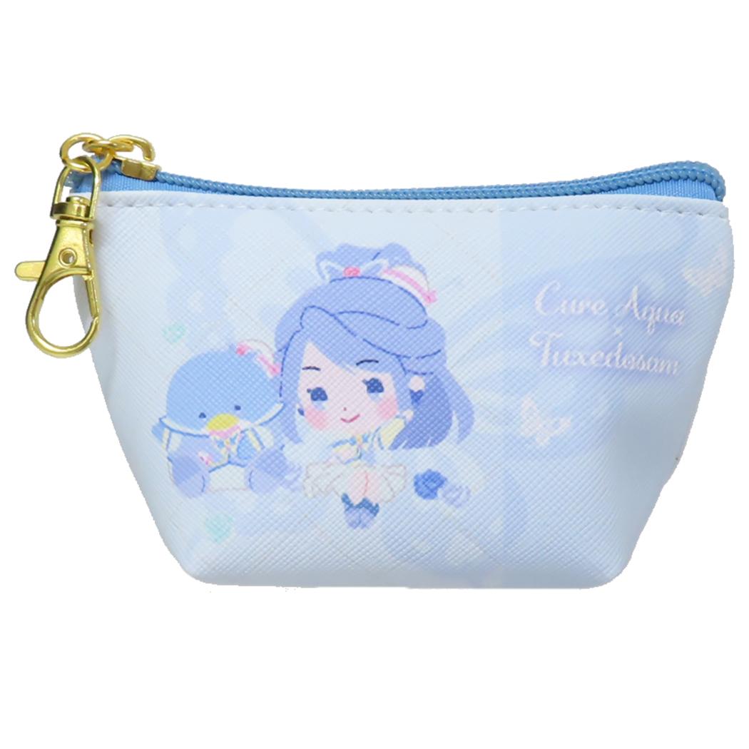 Yes! プリキュア5 GoGo!×サンリオ イヤフォンポーチ キュアアクア×タキシードサム