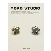 レディース ボタン飾りボタン 洋服 コート用 交換 修理 DIY用品 手作り アクセサリーパーツ 工芸品