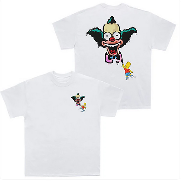 Tシャツ The Simpsons Bart Graffiti Krusty The Clown 【シンプソンズ】