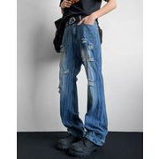 ボトムス ズボン パンツ   メンズ  ダメージ加工  デニム ジーンズ