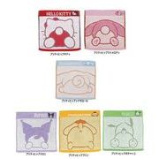 サンリオ ミニタオル タオル ハンカチ 良質タオル キティ マイメロ シナモロール プリン