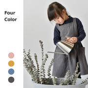 子供エプロン 北欧 キッズ キッチン 食事用 お絵かき用 泥遊び用