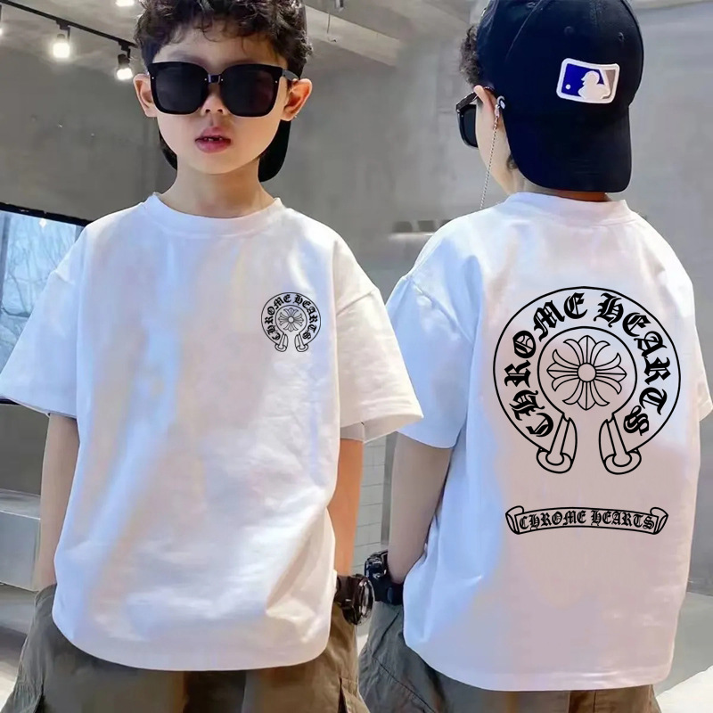 2025夏CW新作　キッズ　トップス　Tシャツ　110-170CM　2色