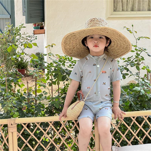 2025 夏新作★韓国風子供服 水着 ★ビキニ★男の子 女の子★砂浜★キッズ★温泉用 ベビー用品 90-140