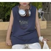 2025春夏新作★子供服★キッズ服★袖なし   タンクトップ   男の子★  トップス★インナー★