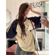 トップス レディース Tシャツ 半袖 ブラウス プリント