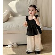 2025夏新作 キッズ服  ブラウス&ズボン  韓国版 ファッション  分けて販売  73~100cm