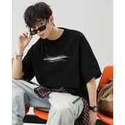 2025新作  トップス   メンズアパレル   ラウンドネック  半袖Tシャツ   ストリート系  夏服