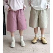 2025新品　子供服　夏服　ボトムス　五分ズボン　ショートパンツ　ズボン　男女兼用　90-130cm