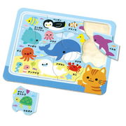 木製ﾊﾟｽﾞﾙ すいぞくかん