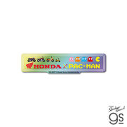Honda×PAC-MAN ホログラムステッカー イラスト×ロゴ バイク パックマン レトロ キャラ グッズ HNPC013