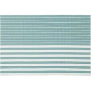 不二貿易 Pasuto ランチョンマット 45×30cm ストライプライトブルー