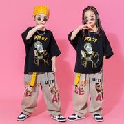 キッズ 子供服 トップス ボトムス ダンス衣装 パーティ イベント ヒップホップ