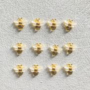 蜂 立体 ハチ みつばち ネイルパーツ ミツバチ 昆虫 はち アクセサリーパーツ レジン 封入 素材 カボション