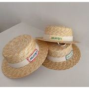 2025年新品★子供用★帽子　麦わら帽子★ 2色