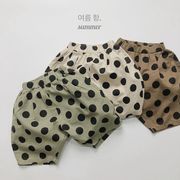2025夏新作 INS風 子供服 男女兼用 水玉 カジュアルな五分パンツ ショート 80-130cm 3色