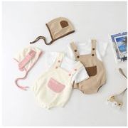 超人気韓国風ベビー服　夏ロンパース　赤ちゃん オーバーオール ベビー服★