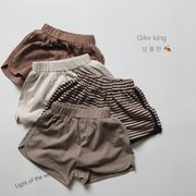 韓国子供服 ベビー服  キッズ 男女兼用 ショートズボン 4色  80cm-130cm