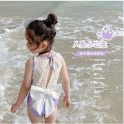 韓国風子供水着 キッズ 女の子 ベビー 子供用 オールインワン　連体水着 uvカット キッズ水着