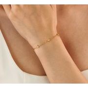 デザインブレスレット アクセサリーステンレス チェーン  ステンレス ブレスレット★ 2025.6.15