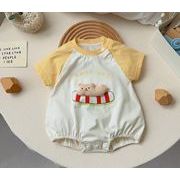 2025春夏新作  子供服  ベビー服  アパレル  半袖  ロンパース     可愛い  男女兼用