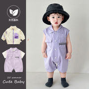 2025春夏新作★韓国風子供服★ベビー服 ★キッズ服★アパレル ★赤ちゃん服 ★半袖 ロンパース