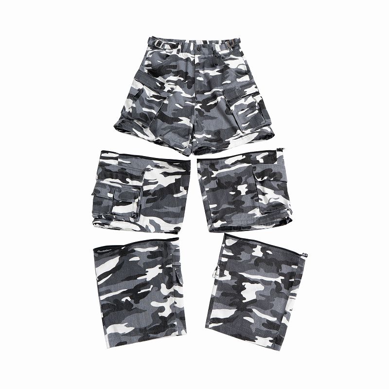 メンズファッション 迷彩柄 パンツ 男女兼用 ストリート系