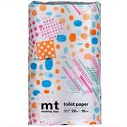 ｍｔプリント　１２ロールダブル 【 西日本衛材 】 【 トイレットペーパー 】