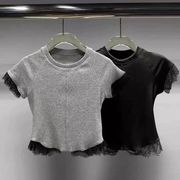 2025新品  子供服　キッズ服　トップス　半袖　Tシャツ    100-170cm   3色