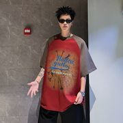 トップス カットソー Tシャツ 半袖 クルーネック ラウンドネック プリント