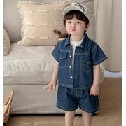 「2025」子供服★デニム★セットアップ★韓国風子供服★73cm～100cm