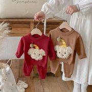 2025新品★ベビー服　セットアップ★66cm～90cm 2色