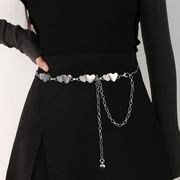 金属ベルト ウエストチェーン ファッション ドレス ジーンズ ベルト パンツチェーン