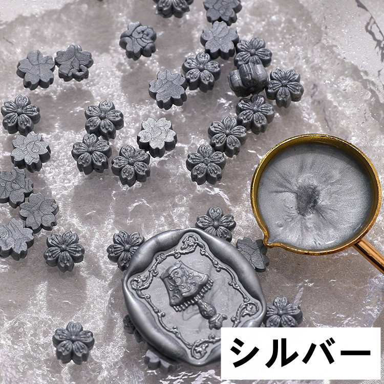 〜アンティーク少女のコラージュB♡カラースタンプ〜グラシン封筒♡おすそ分け♡ シーリングスタンプ ヘッド 30mm クローバー 4つ葉のクローバー