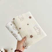 2025秋新規※ベビー用 おくるみ ガーゼ素材 二重綿布 バスタオル兼用 出産準備品