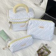 化粧ポーチ 多機能　収納ポーチ　小物収納　韓国ファッション 　ハンドバッグ　デザイン　心