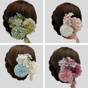 【和風髪飾 】夏祭り　着物浴衣　 和風ヘアピン　へアアクセサリーセットYH00002