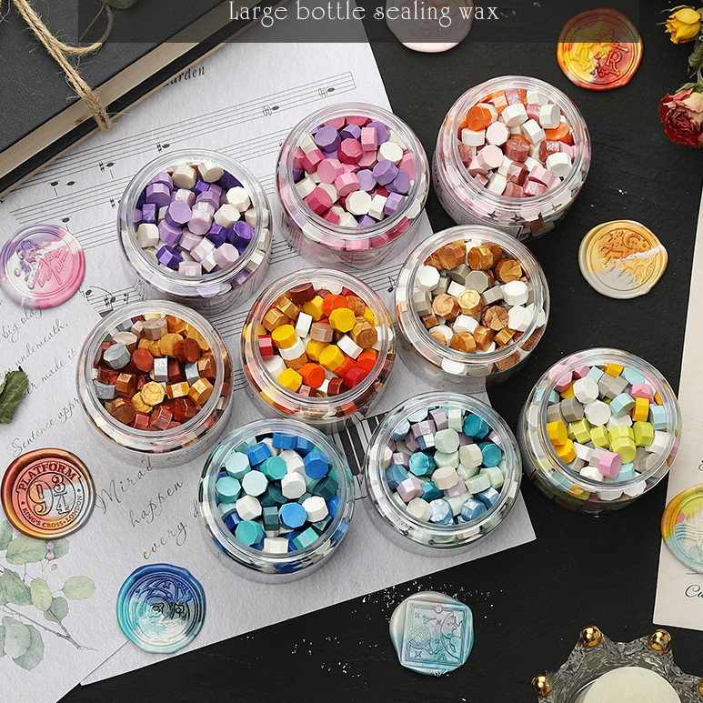 ワックスビーズ 手紙封蝋 シーリングワックス ハンドメイド クラフト蝋 デザイン アンティーク 封筒装飾