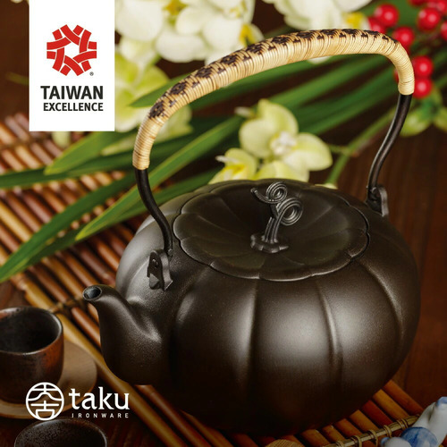 takuきんぎょく満堂 鉄瓶 1.2L【送料無料】【在庫あり】【直送可】