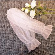 手袋 グローブ アームカバー  紫外線カット レース メッシュ 袖