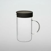 蓋付き 耐熱ガラスピッチャー 600ml【送料無料】【在庫あり】【直送可】