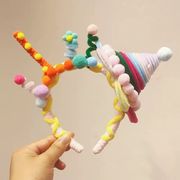 手作りバースデーハット 赤ちゃん記念 おしゃれ パーティー フォト用 10色