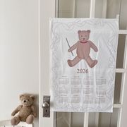 2025★雑貨★装飾品★撮影道具★ナプキン★2026年カレンダー壁飾り