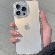 iPhone16ケース TPU キラキラケース iphone16/15/14/13/12/11スマホケース ソフトケース カバー