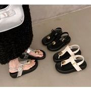 サンダル ミュール トングサンダル 厚底  お出かけ レディースシューズ