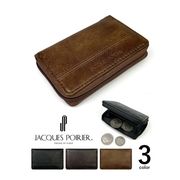 お買い得★全3色 JACQUES POIRIER ジャックポワリエ PUレザー ラウンドファスナー小銭入れ コインケース