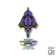 エヴァンゲリオンレーシング ホログラムステッカー 初号機 EVA RACING アニメ キャラクター グッズ EVA001