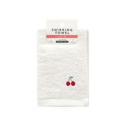 シャーリングハンドタオル チェリー柄
