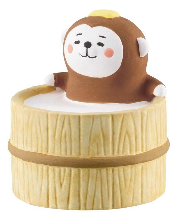 ゆるり日和　ゆったりアロママスコット　さる　//お土産　アニマル　動物　インテリア　ギフト
