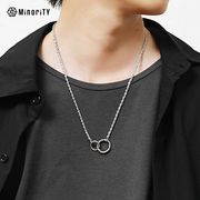 【2025年秋の新作】デュアルリンクネックレス／MinoriTY